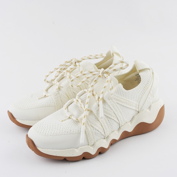 New MADEWELL Field Knit Sneakers in Eyelet White Multi - Picture 5 of 9